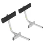 Boat Trailer Guide, 2PCS Adjustable Short Bunk Guide-Ons, Hardened Steel Trailer Guide Poles with Soft Cushion, Heavy Duty Rolle
