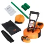 Slackline Kit med træningslinje, 60 ft baghaven Slack Line