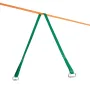 Slackline Kit med træningslinje, 60 ft baghaven Slack Line
