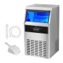 Commercial Ice Maker, 100lbs/24H, Ice Maker Machine, 50 Ice Cubes in 12-15 Minutes, Freestanding Cabinet Ice Maker with 33lbs St