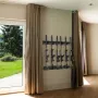 Gun Rack, Indoor Gun Rack Wall Mount, 6-Slot Vertical Rifle Shotgun Gun Rack, 81.6 kg Heavy Duty Metal Wall Gun Rack Display Sta