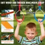 2x56 ft Ninja Warrior Obstacle Course Kids Udendørs Slackline