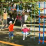 2x60 ft Ninja Warrior Obstacle Course Kids Udendørs Slackline
