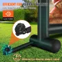 Inflatable Movie Screen, 16 FT Inflatable Projector Screen for Outside with Blower and Carrying Bag, Front/Rear Projection, Oxfo
