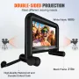 Inflatable Movie Screen, 16 FT Inflatable Projector Screen for Outside with Blower and Carrying Bag, Front/Rear Projection, Oxfo
