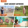 Archery Target, 5 Layers 51 cm Arrow Target, Traditional Solid Straw Round Archery Target Shooting Bow, Hand-Made Arrows Target,
