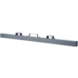 Hængende magnetisk fejemaskine pickup-værktøj, 120 kg negle Hang-type magnetisk gaffeltruck Sweeper, industriel kvalitet