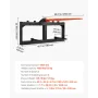 49 "Hay Spear, Bale Spears 1600 Lbs Loading Capacity, Skid