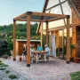 Pergola Bracket Kit 6''x6 '', indre størrelse 5,6 "X5,6 4stk