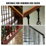 Aluminiumslegering Baluster Sko Square Balusters Baluster
