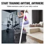 3 in 1 Plyometric Jump Box, 30/24/20 Inch Wooden Plyo Box, Platform & Jumping Agility Box, Anti-Slip Fitness Exercise Step Up Bo