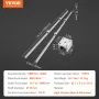 Linear Guide Rail Set, SBR16 2000mm, 2 stk 78,7 in/2000 mm