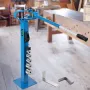 Compact Bender Metal Manual Floor Type 7 Dies 1-3" Fabrication Metal Pedestal Solid Handle Telescoping Mountable 117.2cm Handle 