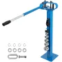 Compact Bender Metal Manual Floor Type 7 Dies 1-3" Fabrication Metal Pedestal Solid Handle Telescoping Mountable 117.2cm Handle 