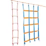 Ninja Warrior Obstacle Course for Kids, 15.24 m Weatherproof Slacklines, 500lbs Weight Capacity Monkey Line, Outdoor Playset Equ