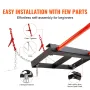49 "Hay Spear, Bale Spears 3000 lbs Loading Capacity, Skid
