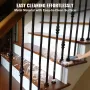 Aluminum Alloy Baluster Shoes Stair Flat Shoe with Screw Holes for 1/2 Inch Square Scroll Basket Twist Knuckle Staircase Baluste