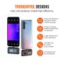 Thermal Imaging Camera for Android, 256 x 192 IR Resolution Infrared Thermal Imager with Visual Camera, 25Hz Refresh Rate Therma