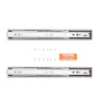 6 Pairs of 355.6mm Drawer Slides Side Mount Rails, Heavy Duty Full Extension Steel Track, Soft-Close Noiseless Guide Glides Cabi