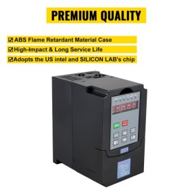 Variable Frequency Drive 5.5KW VFD Drive 220V Variable Frequency Drive Inverter Saving-frequency Automatically Function with 1