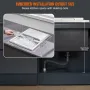 Drop in Ice Chest, 61 cm L x 46 cm W x 33 cm H Stainless Steel Ice Cooler, Commercial Ice Bin with Sliding Cover, 38.7 L Outdoor