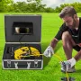 20M Sewer Inspection Camera 7 Inch Monitor LCD DVR Waterproof Pipe Pipeline Drain Inspection System Camera Kit Endoscope (20M