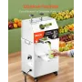 Commercial Sugar Cane Juicer, 750W Electric Sugarcane Juicer Machine with 300KG/H High Output, 3 Stainless Steel Rollers, Sugarc