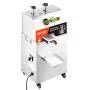 Commercial Sugar Cane Juicer, 750W Electric Sugarcane Juicer Machine with 300KG/H High Output, 3 Stainless Steel Rollers, Sugarc