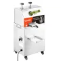 Commercial Sugar Cane Juicer, 750W Electric Sugarcane Juicer Machine with 300KG/H High Output, 3 Stainless Steel Rollers, Sugarc