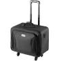 Rolling Makeup Train Case Large Storage 3 Tiers, Convenient Carry With Handle, Wheels, Strap, Professional Makeup Storage Organi