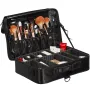 Makeup Train Case Large Storage 3 -lag, praktisk bære med