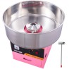 Commercial Cotton Candy Machine Sugar Floss Maker 1000W for Party Pink