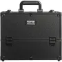 Makeup Train Case 370mm Stor bærbar kosmetisk sag, 6 lagsbakker