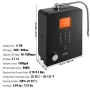 Alkaline Water Ionizer Machine, pH 3-11.2 Alkaline Acidic Hydrogen Water Purifier, 6 Water Settings Home Filtration System, Up t