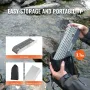 Gold Panning Kit With Mini Sluice Box, 12" Aluminum Gold Mining Equipment, 16 PCS Gold Prospecting Kit with Gold Pan, Classifier