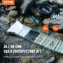 Gold Panning Kit med Sluice Box, 50 "Aluminium Gold Mining