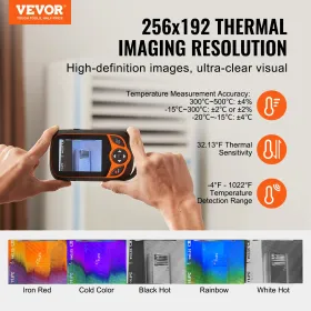 Thermal Imaging Camera 256x192 IR Resolution Pocket Thermal Imager & WiFi