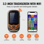 Thermal Imaging Camera, 256 x 192 IR Resolution Pocket Infrared Thermal Imager with WiFi, 25Hz Refresh Rate Thermal Camera Pocke