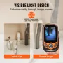 Thermal Imaging Camera, 256 x 192 IR Resolution Pocket Infrared Thermal Imager with WiFi, 25Hz Refresh Rate Thermal Camera Pocke