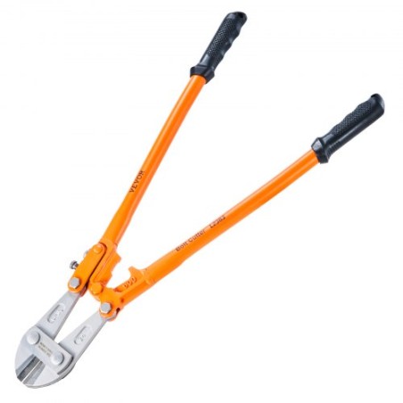 Bolt Cutter, 24" Lock Cutter, Bi-Material Handle with Soft Rubber Grip, Chrome Molybdenum Alloy Steel Blade, Heavy Duty Bolt