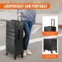 5 I 1 Professionel Makeup Train Case Aluminium Cosmetic Case