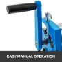 Manual Wire Cylinders Tubes Roller Press 320mm SR 320J Steel Plate Rolling Machine Radius 32MM Metal Plate Bending Round Machine
