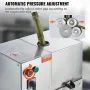 Electric Sugar Cane Juicer, 800W Sugarcane Juicer Machine with 661LBS/H High Output, 4 Stainless Steel Roller, Auto Roller Press
