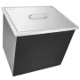Drop in is Chest, 21 "L X 17" W X 18 "H Rustfrit ståliskøler