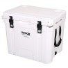 Insulated Portable Cooler, 45 qt, Holds 45 Cans, Ice Retention Hard Cooler with Heavy Duty Handle, Ice Chest Lunch Box for