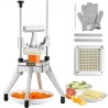 Commercial Vegetable Fruit Chopper 1/4" Blade Heavy Duty Professional Food Dicer Kattex French Fry Cutter Onion Slicer
