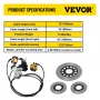 Te go-Kart Brake Master Cylinder Kit KD150BRKIT Go Kart
