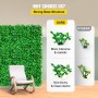 Artificial Boxwood Panel UV 6pcs Boxwood Hedge Wall Panels, Artificial Grass Backdrop Wall 20" X 20" 4 cm Green Grass Wall,