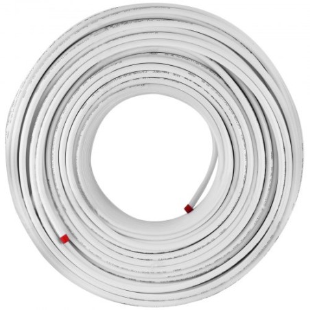 656Ft Roll of 1/2" PEX-AL-PEX Tubing Oxygen Barrier Radiant Floor PEX Pipe Radiant Heat Floor Heating Plumbing 200M Inner