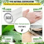 Plastic Table Cover 24 x 60 Inch, 1.5 mm Thick Clear Table Protector, Rectangle Clear Desk Mat, Waterproof & Easy Cleaning for O